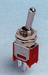 Sub Mini Toggle Switch - Double pole (DPDT) on-on SSMT3